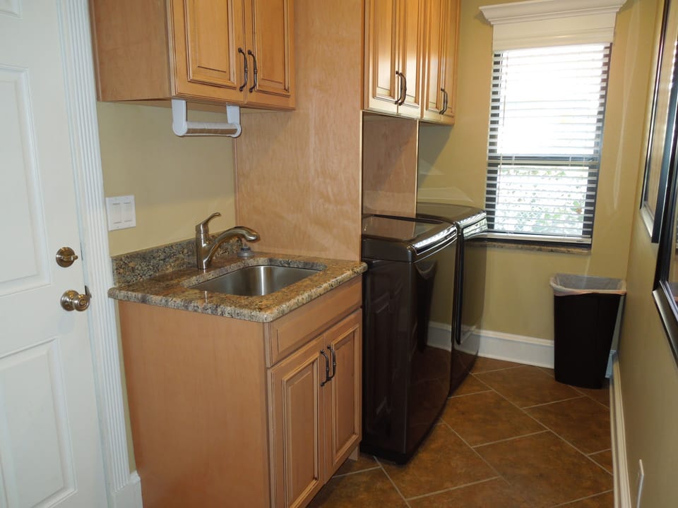 Washer & Dryer Room