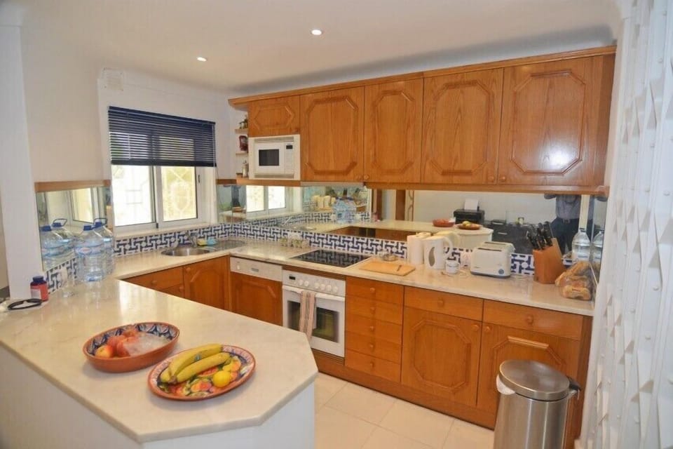 Well appointed kitchen.