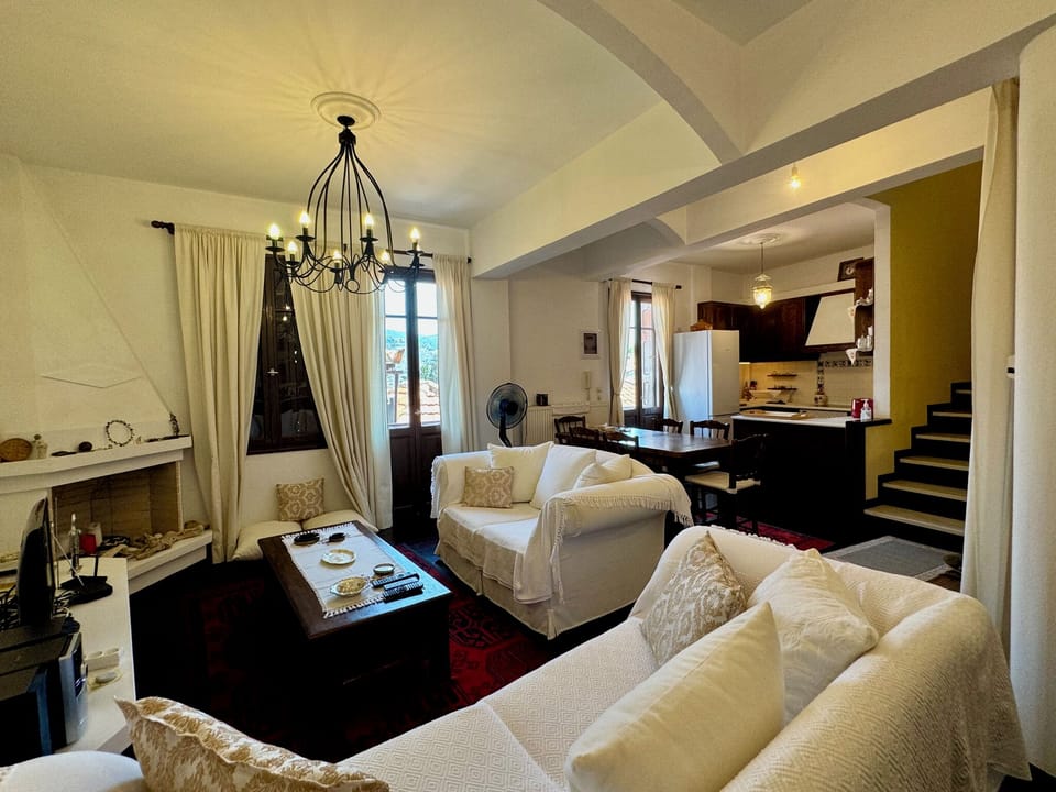 1st Floor , Living Room , Dining area and the fully equipped kitchen