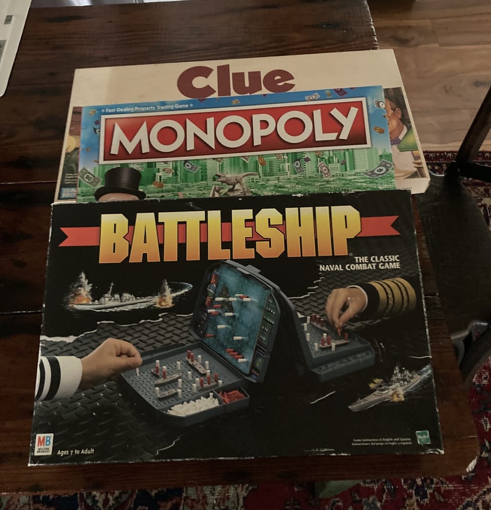 A collection of games and puzzles will make your visit even more enjoyable. 