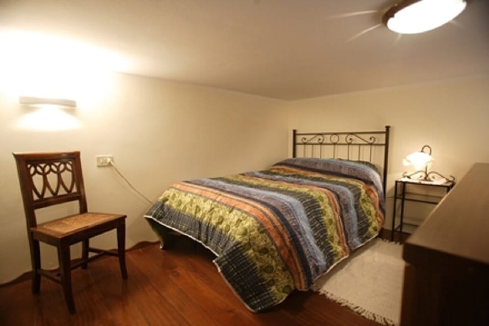 Loft bedroom with 1/2 bed