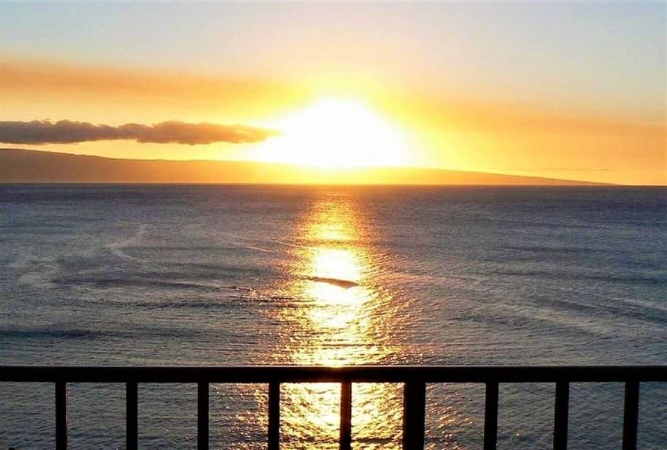 Your sunset view from  the Lanai