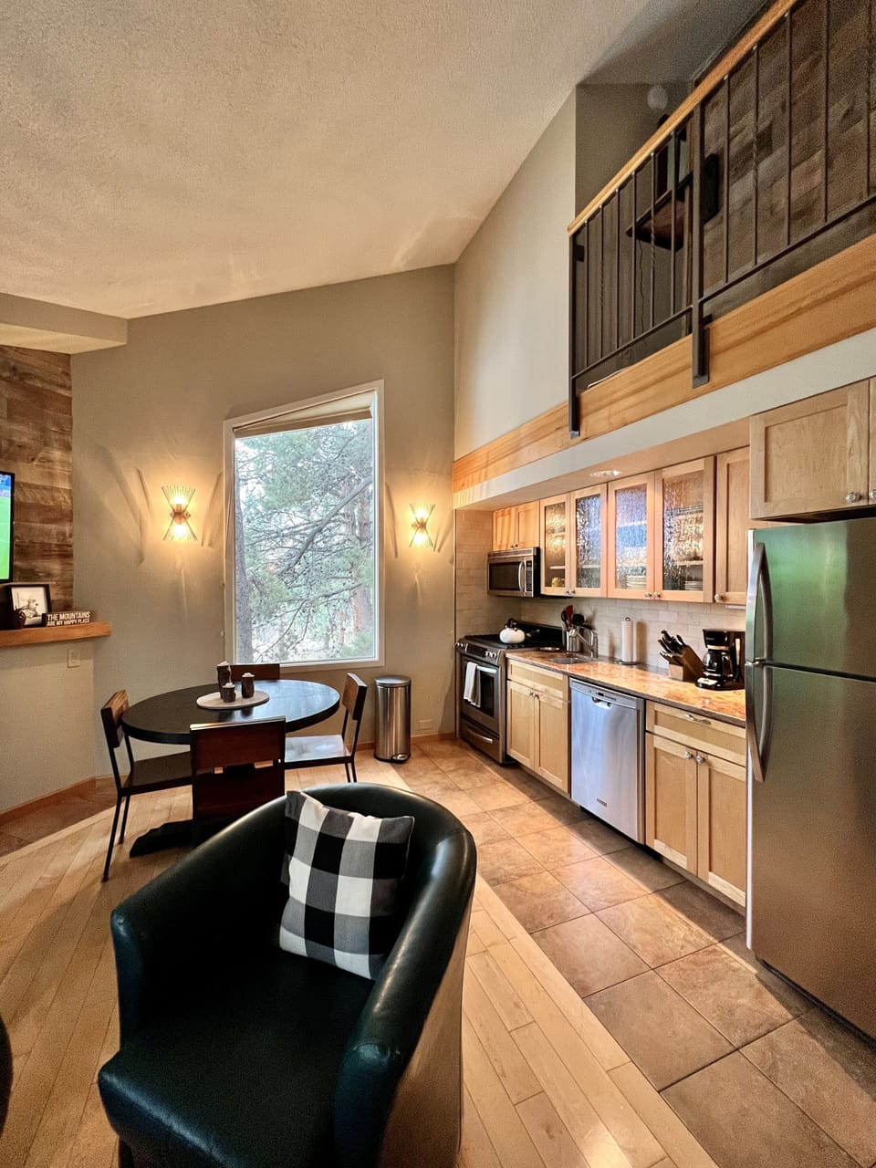 Vaulted ceilings