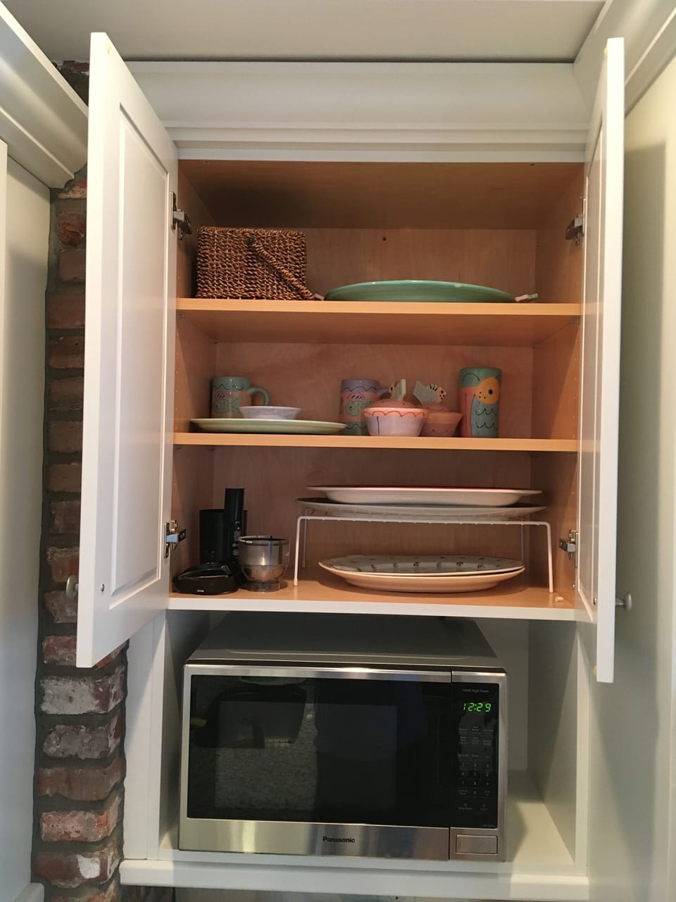 Several serving platters and food processor.  Also have Bar blender.