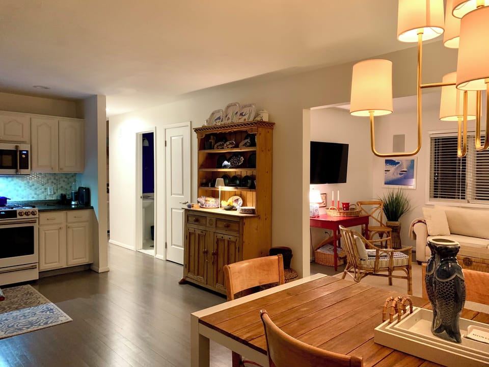 Kitchen and dining area