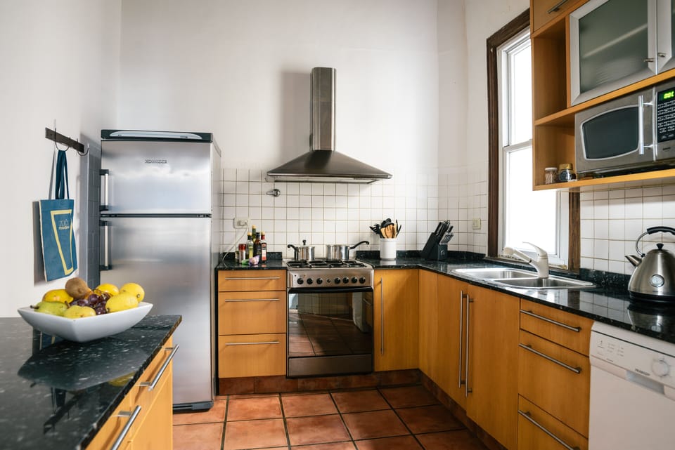 Well stocked kitchen