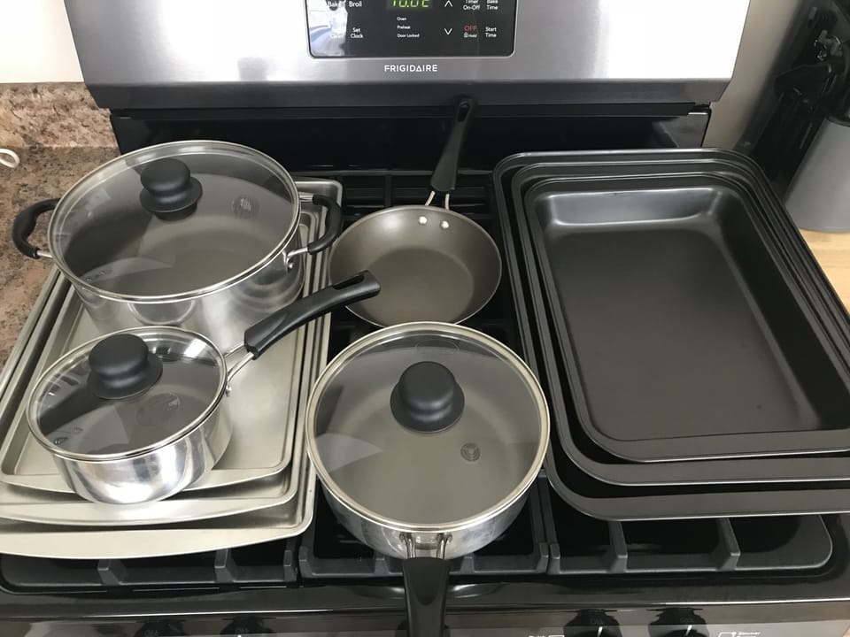 Pots, pans and baking.