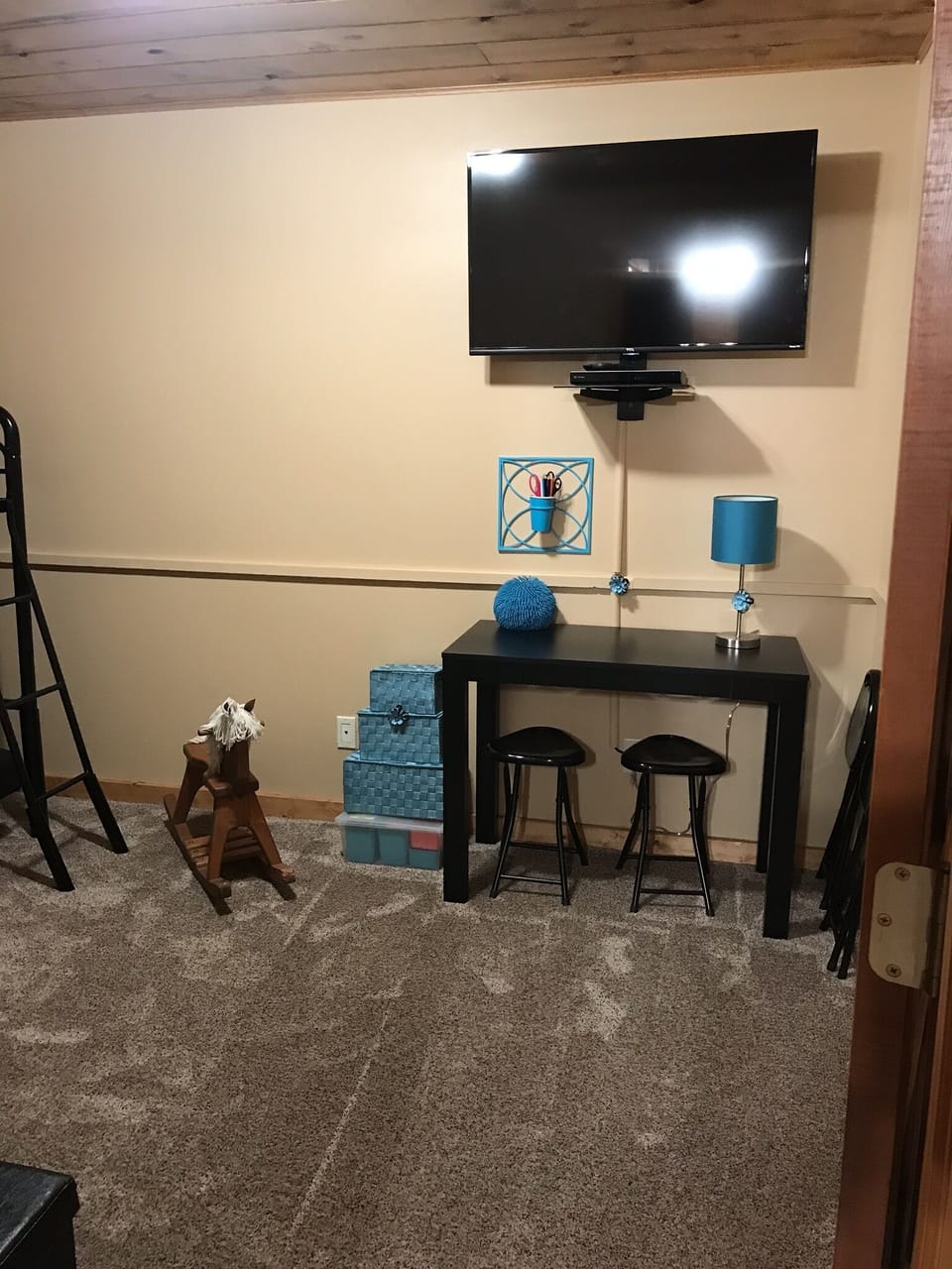 Lower level Kids play room