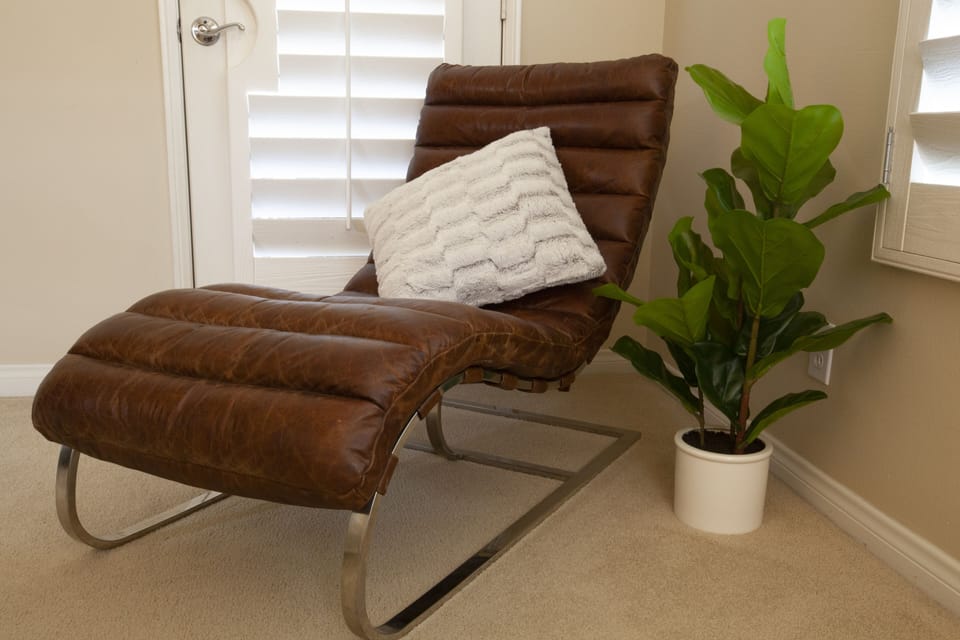 Master bedroom seating