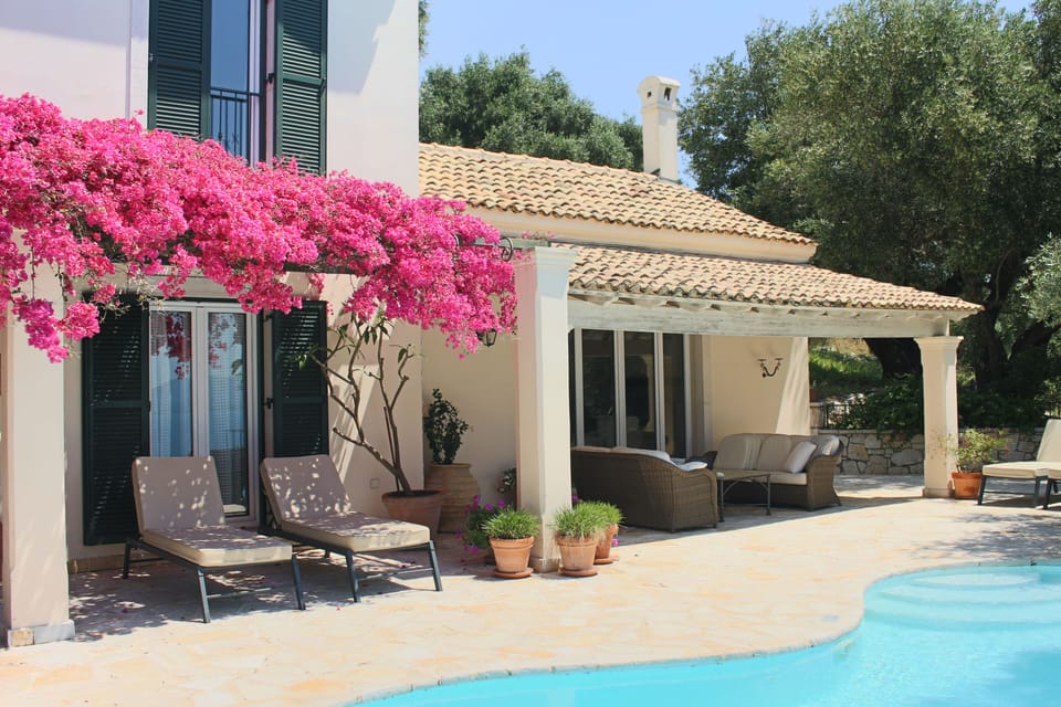 house & pool