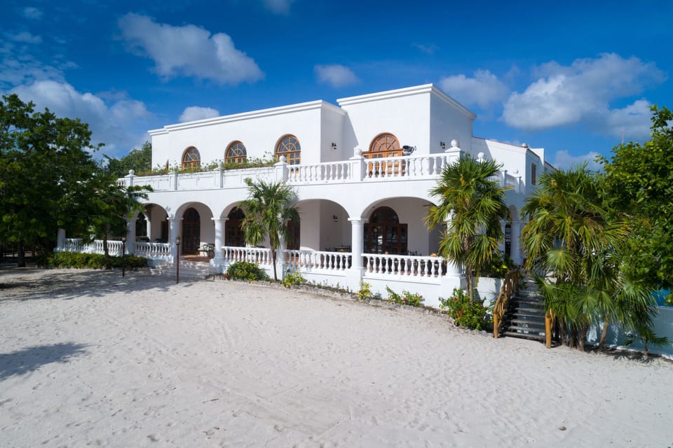 Beachfront entrance