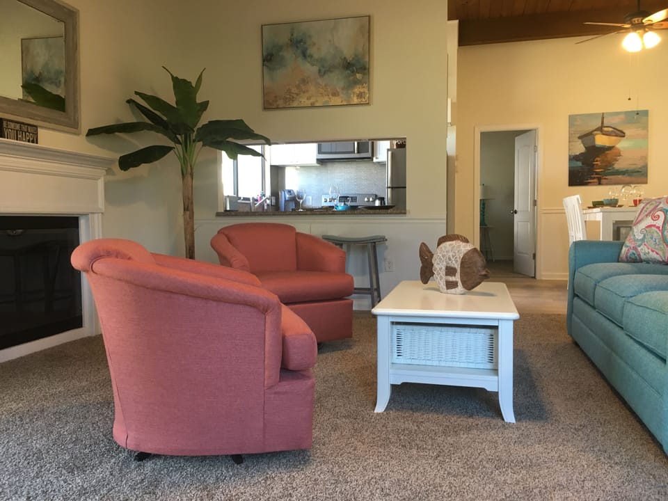Upstairs living room