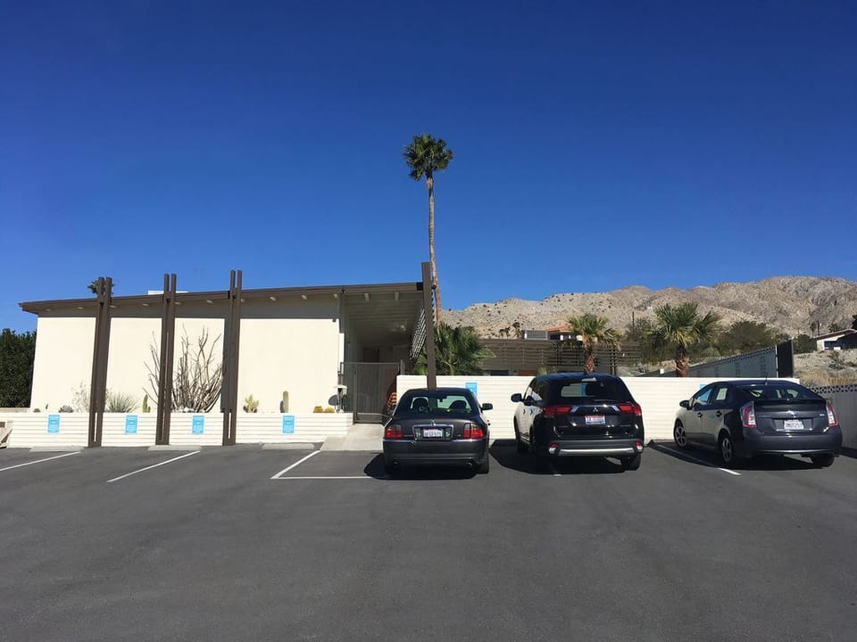 Free parking for registered guests