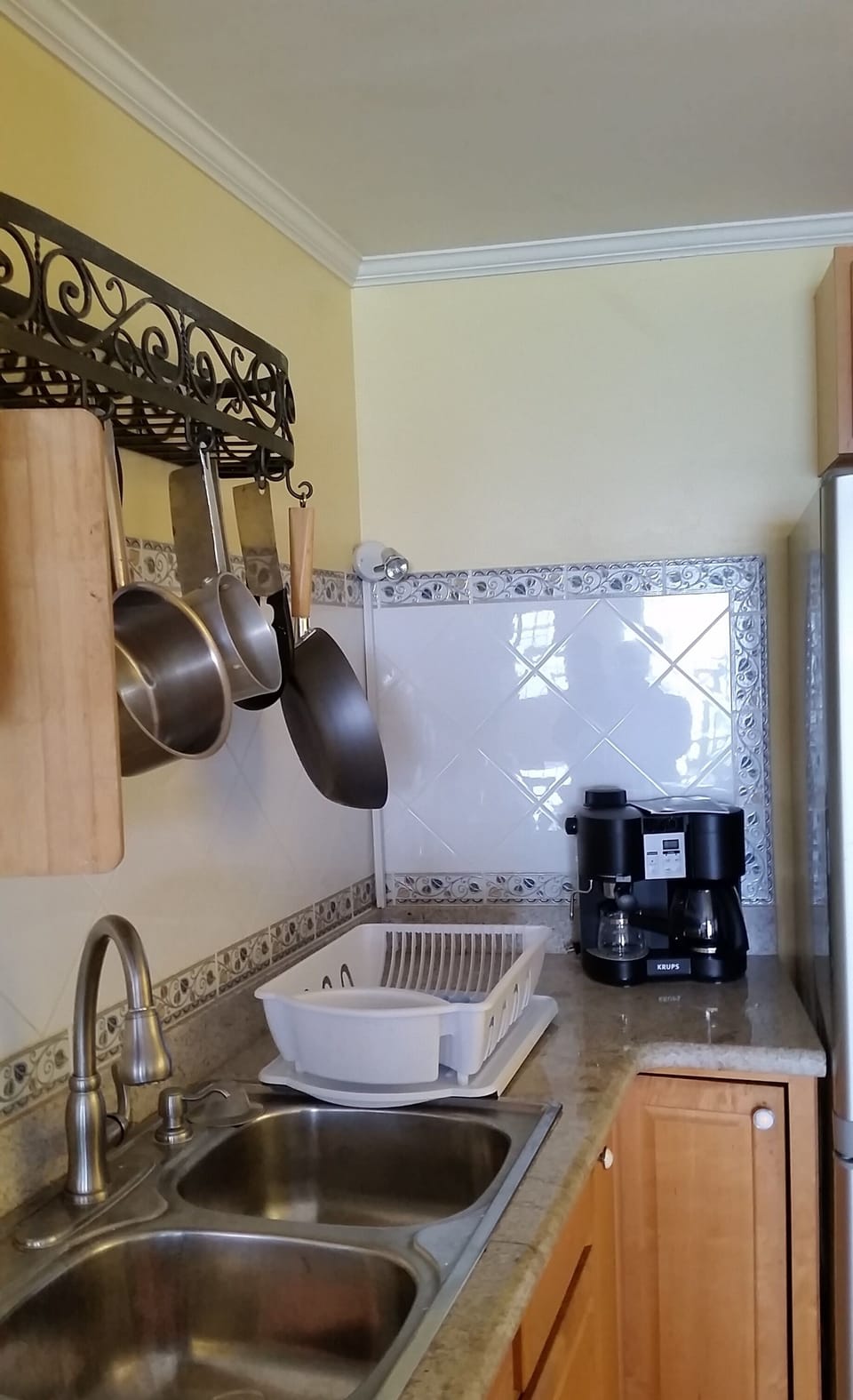 Kitchen sink and countertop