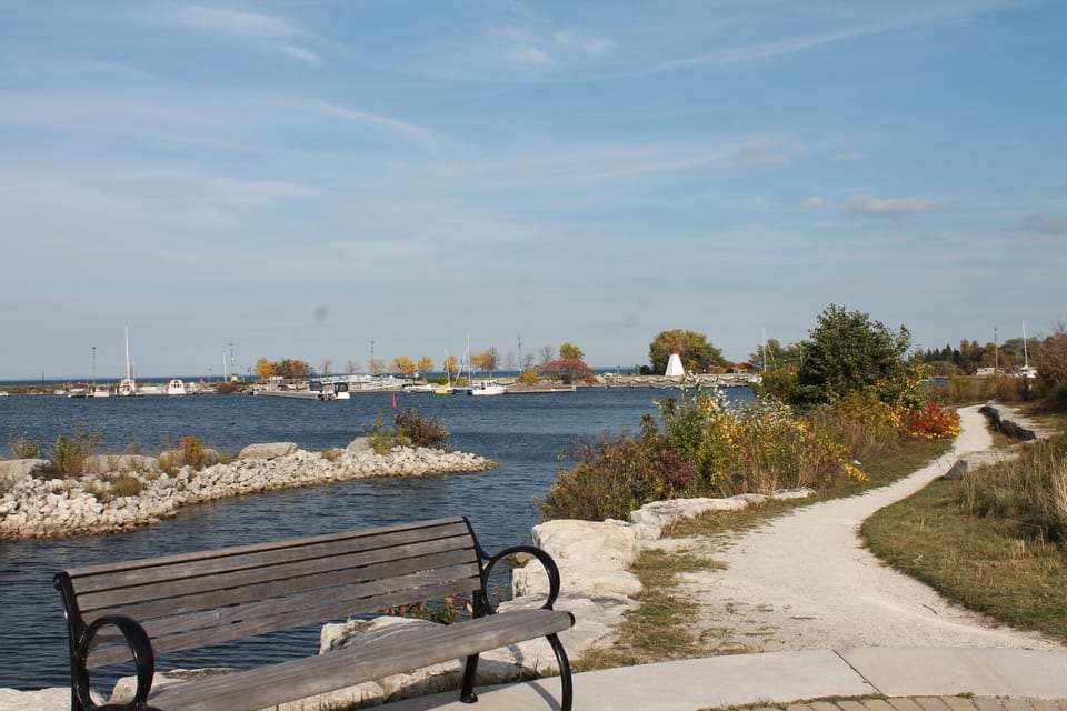 Breathtaking waterfront trail to the harbour only steps from your front door
