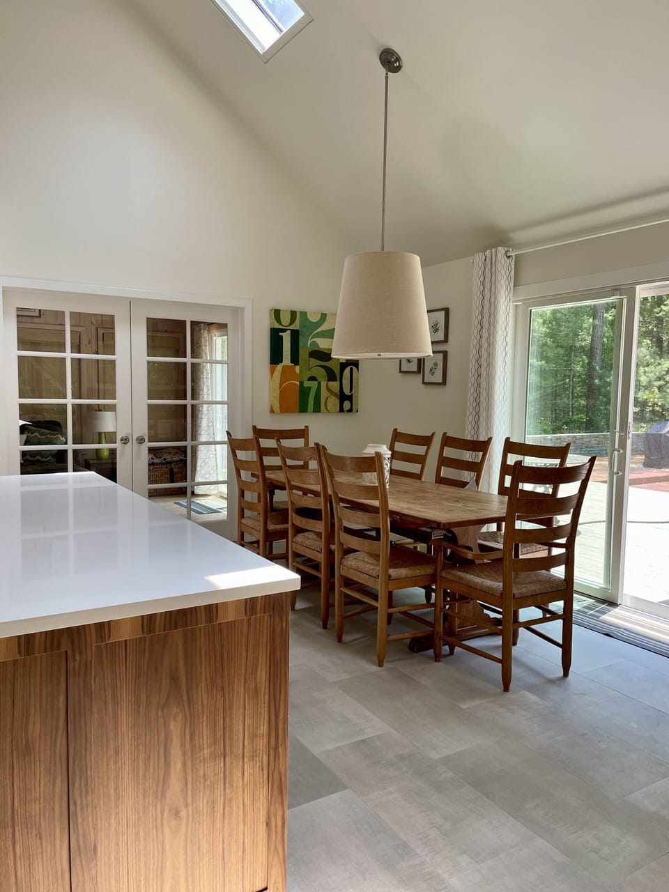 completely renovated kitchen