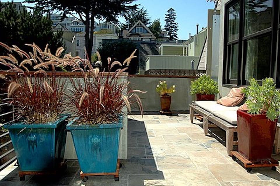 Outdoor bedroom deck (Southern Exposure)