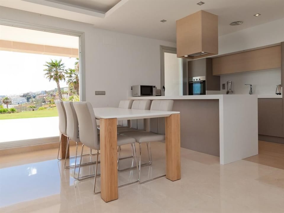 Kitchen with modern appliances