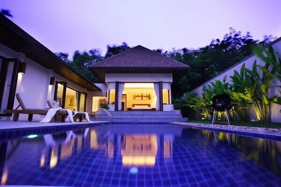 Villa in the evening