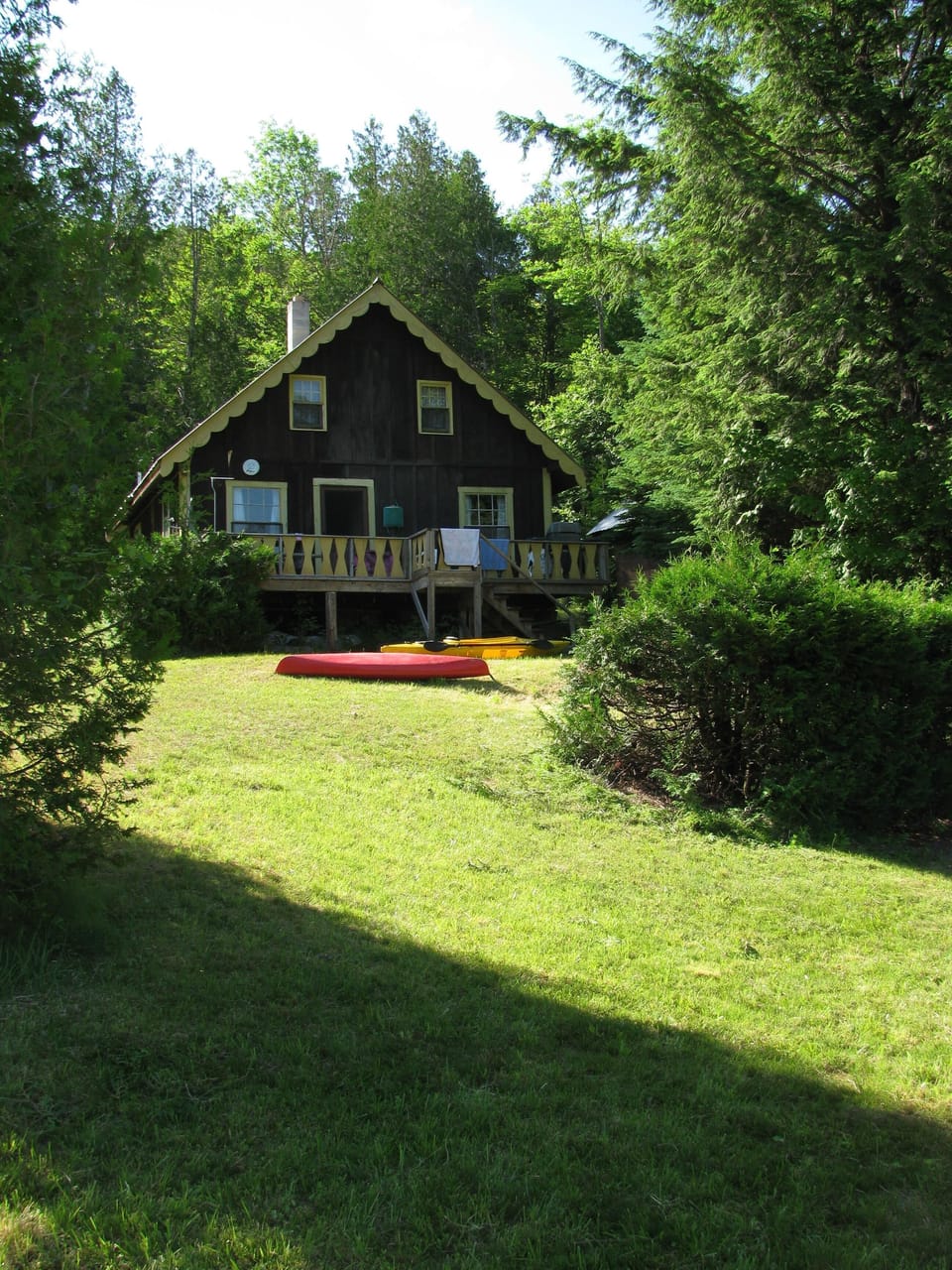 Views from the water...bring your own kayaks, or other small watercraft.
