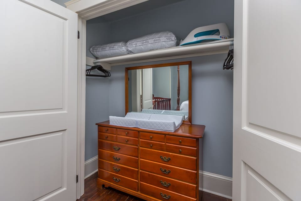 Changing table provided for those traveling with an infant