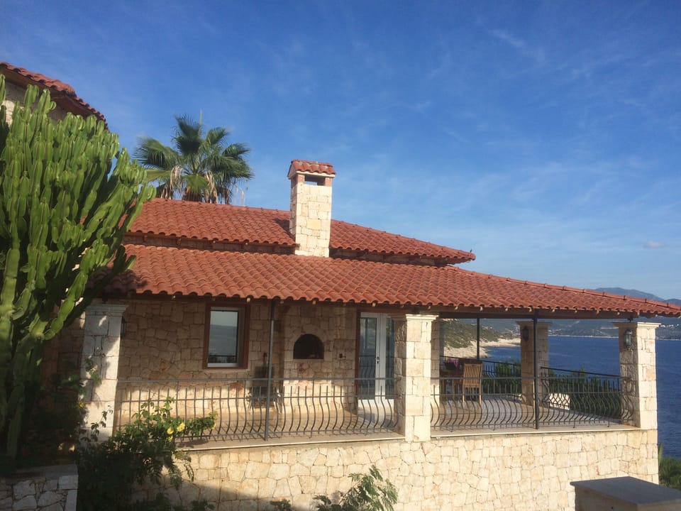 View of Villa Gunbatimi from our neighbours' house