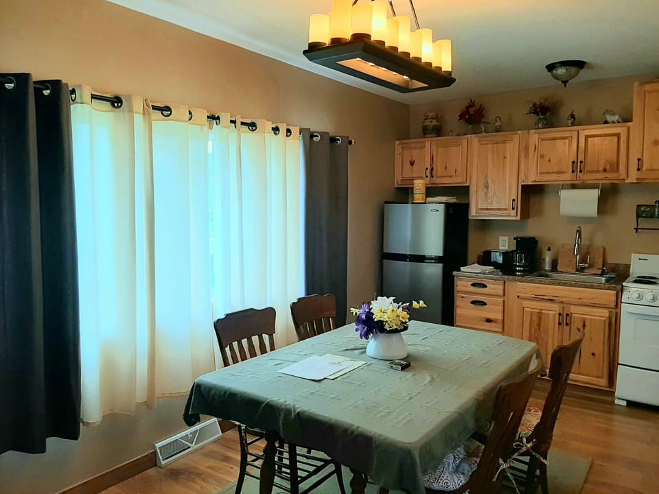 Private Fully equipped kitchen.