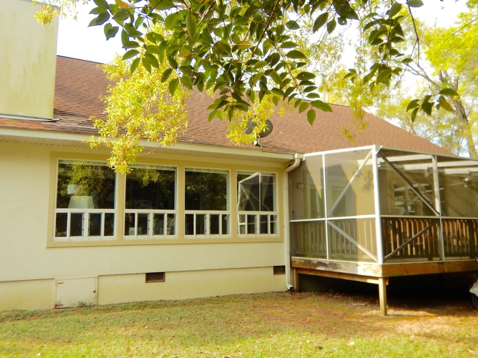 Back of the house