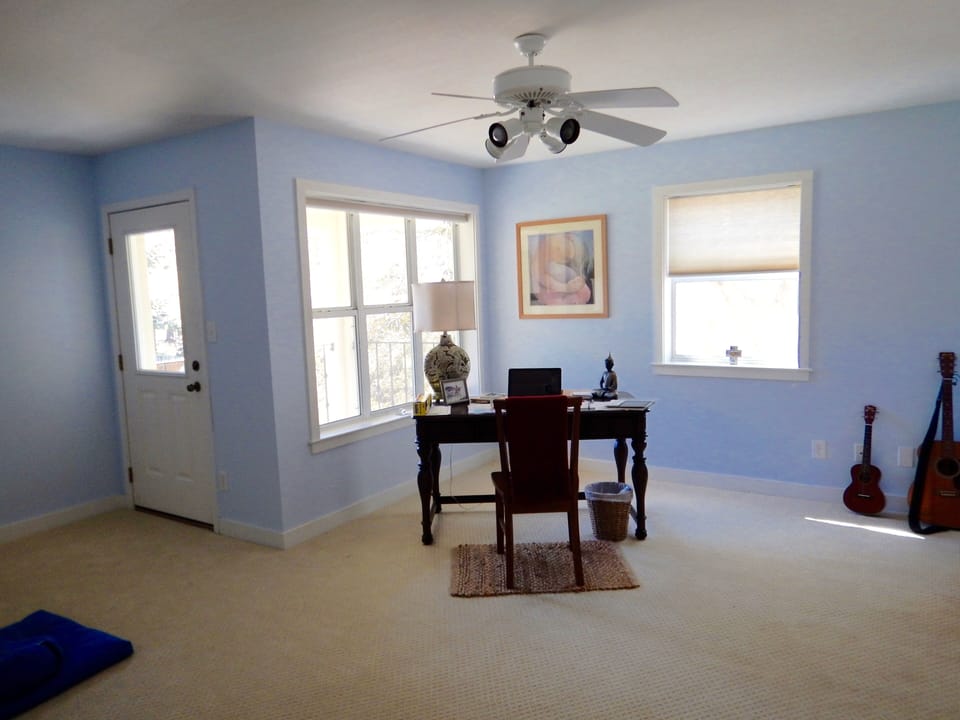Upstairs study / Meditation room
