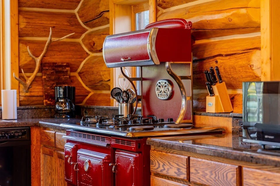 Style meets function in the kitchen.