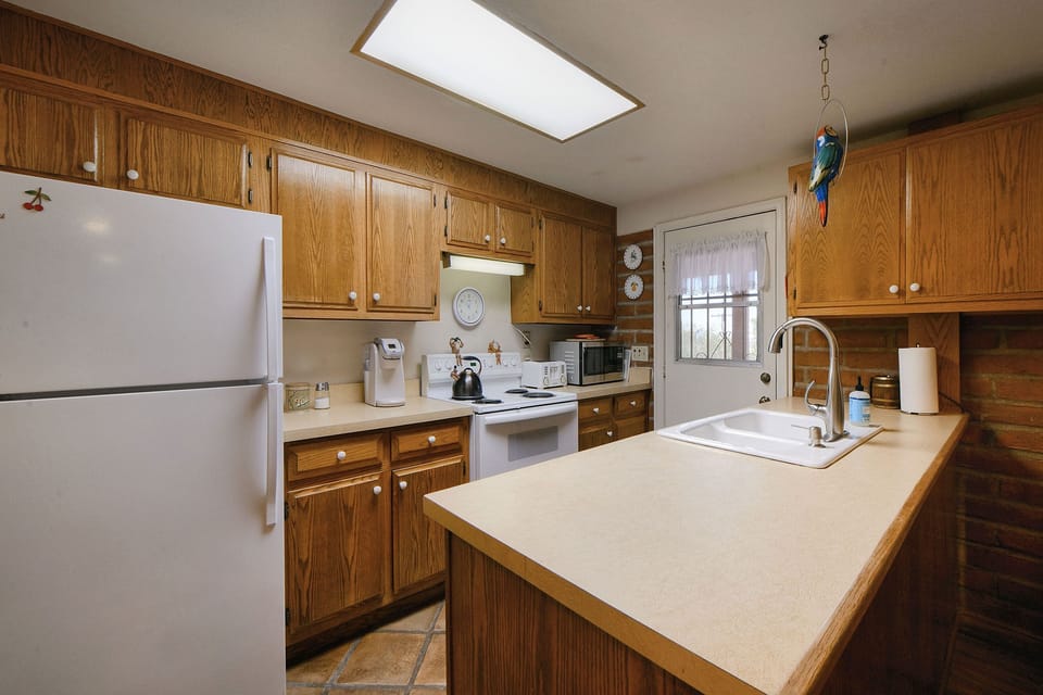 Kitchen area.