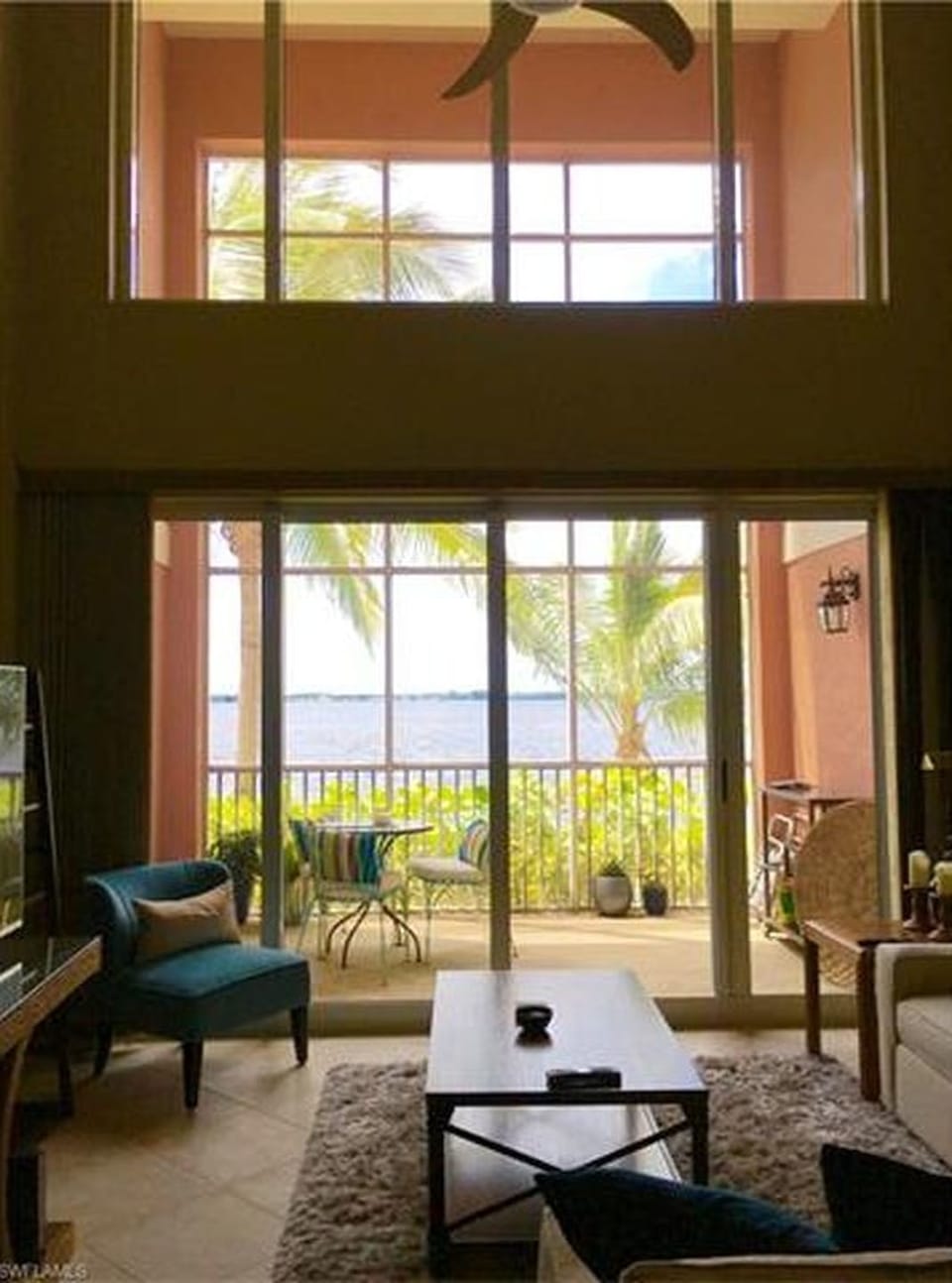 View from the dining room