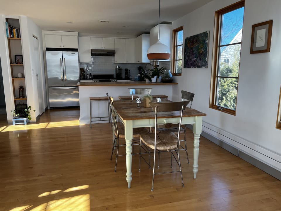 Dining room table. 