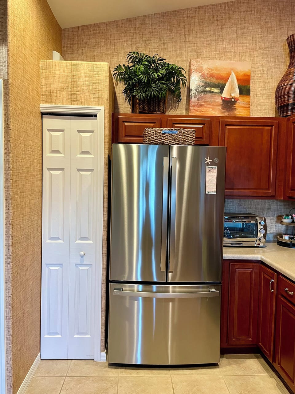 New GE Profile French Door Fridge