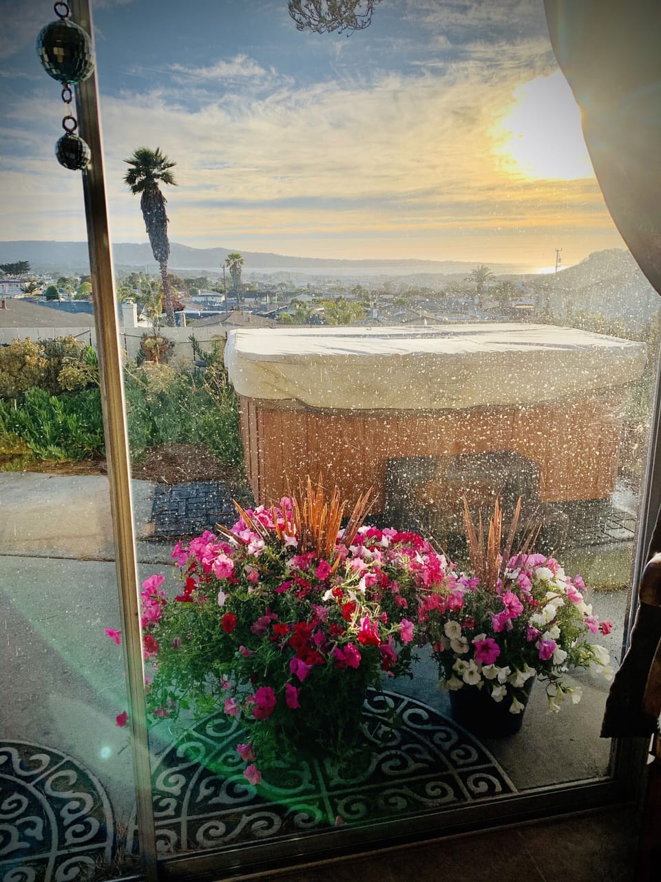 Our cold plunge (shown) & Hot tub are both professionally maintained