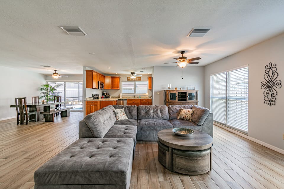 Open floor plan
