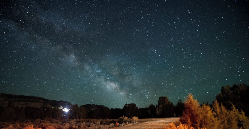 Milky Way Photo taken by guest Geoff Elder