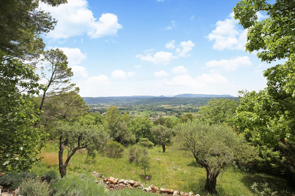 The breathtaking views from the house.