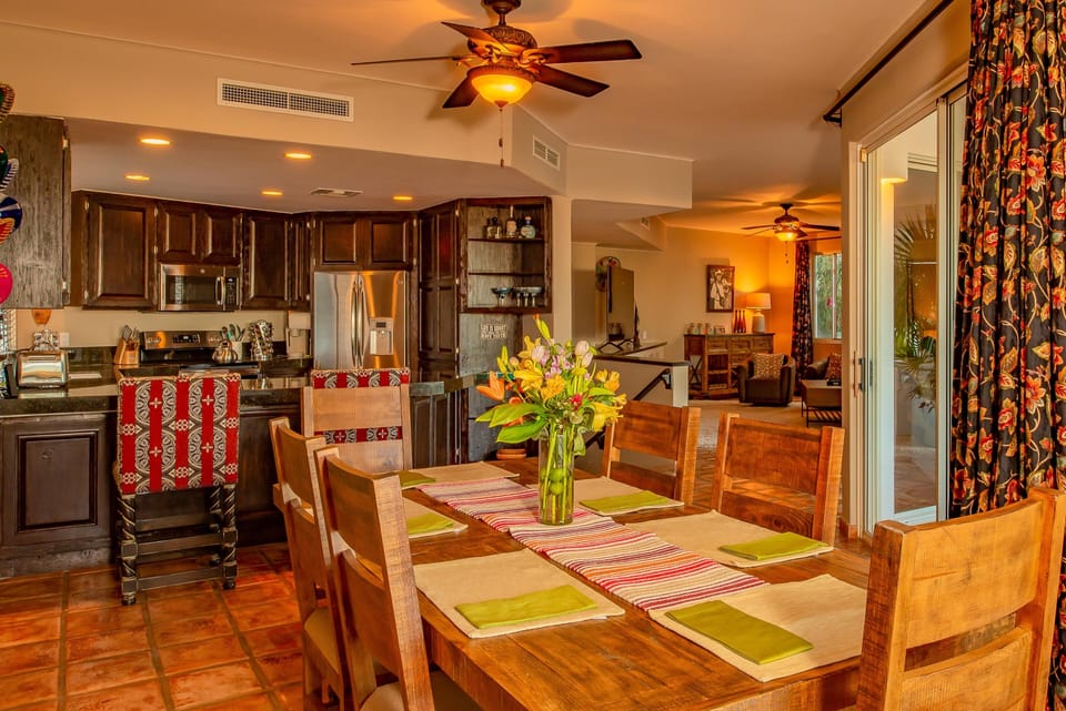 Kitchen and dining