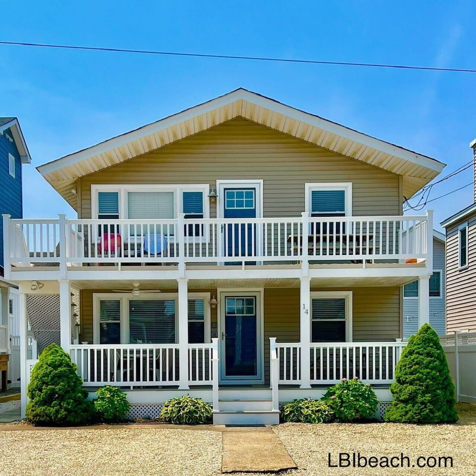 LBI Beach: Oceanside Duplex in Long Beach Island.  2 Units For Rent