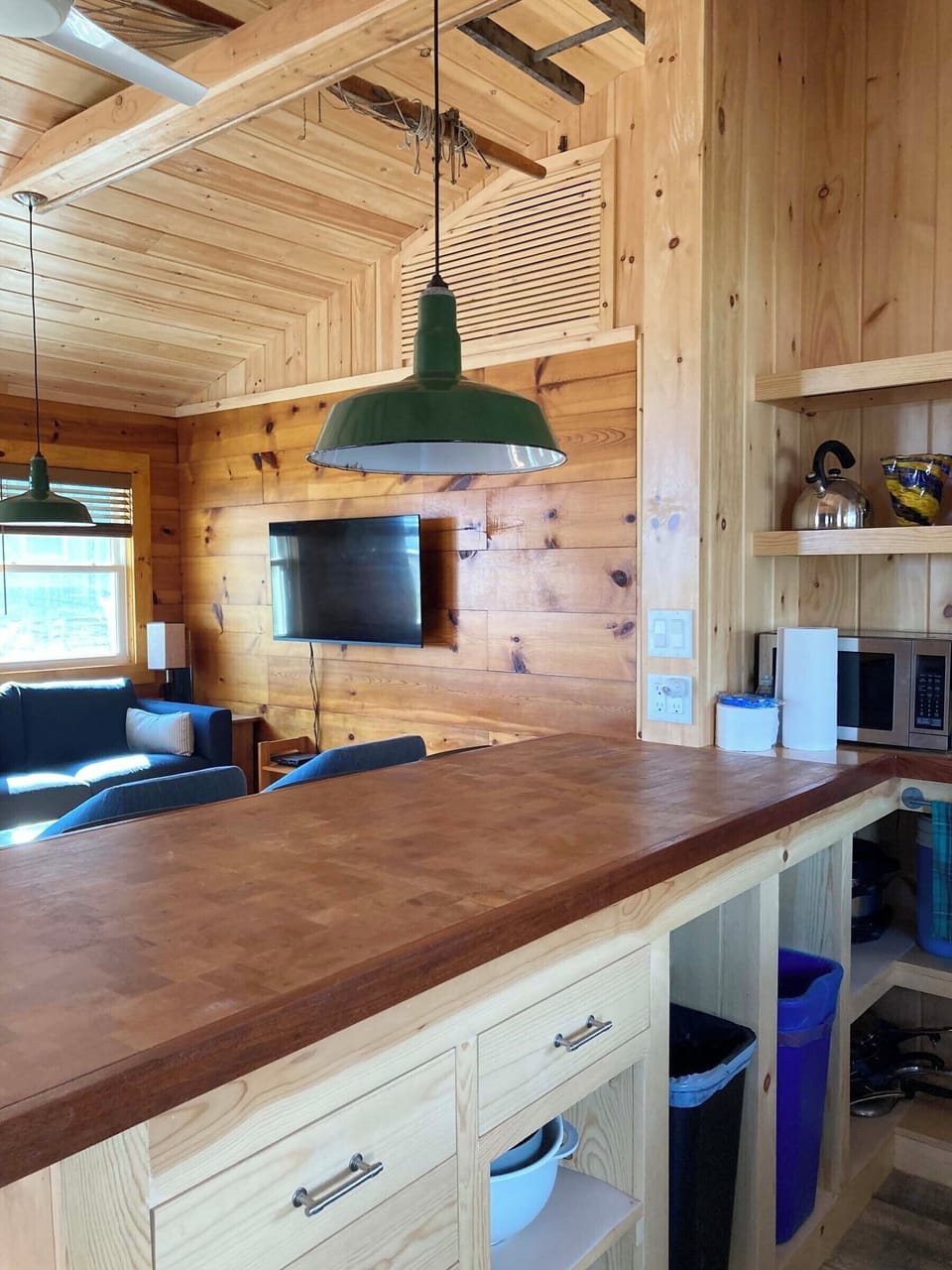 vaulted ceilings
