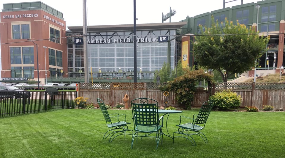 Back yard in Summer