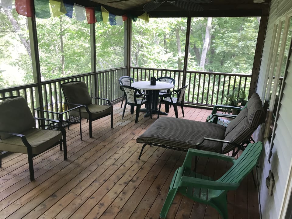 Screened in Deck