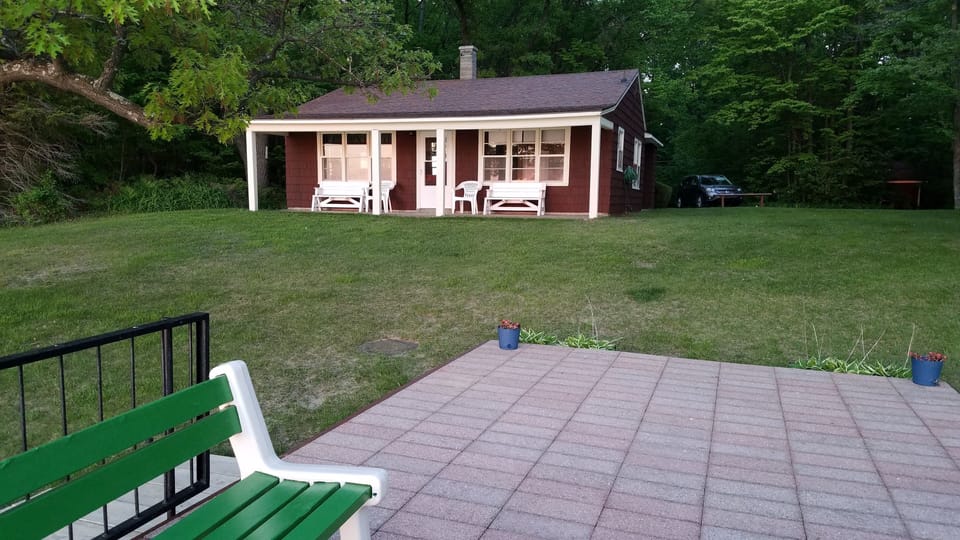 cottage from boathouse
