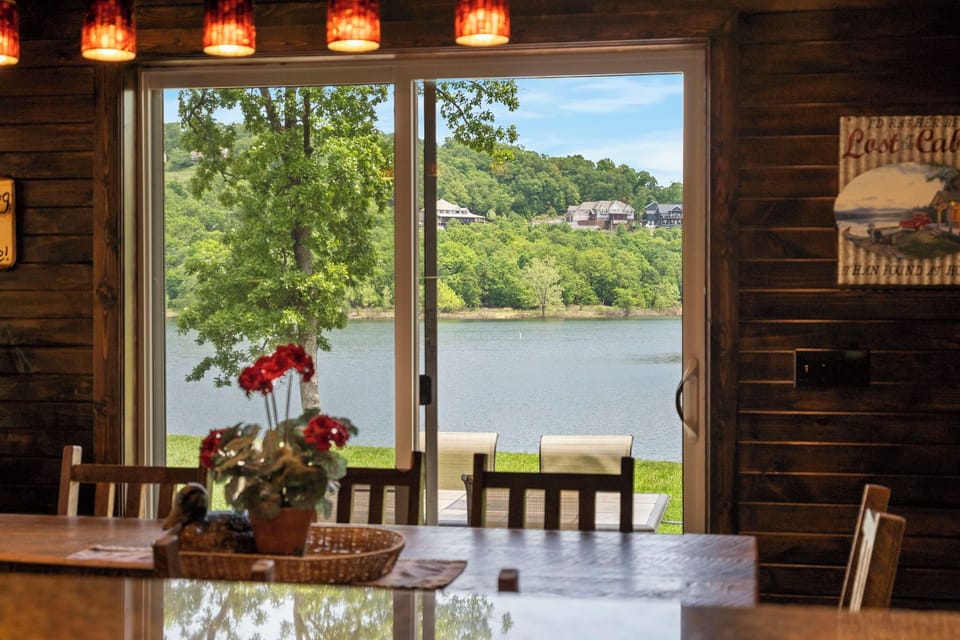 Great view from the dining room