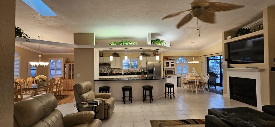 Open floor plan