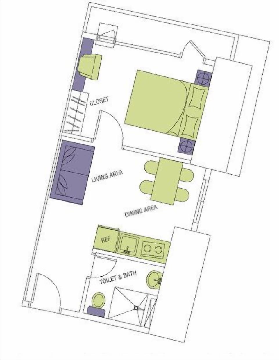 Cozy 1Bedroom + WiFi @Knightsbridge 5024