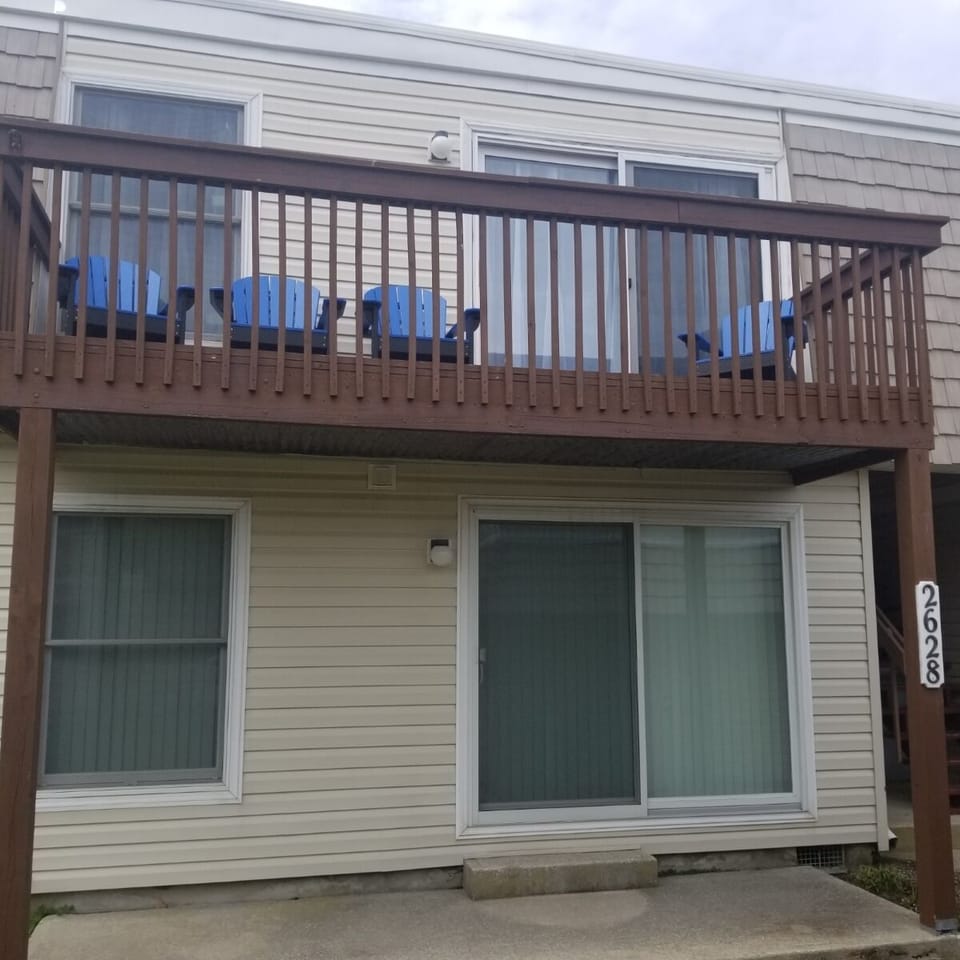 Balcony from the ground