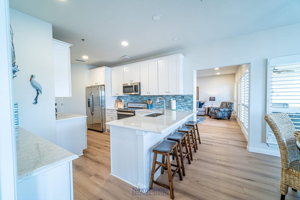 Bar Stools in Kitchen