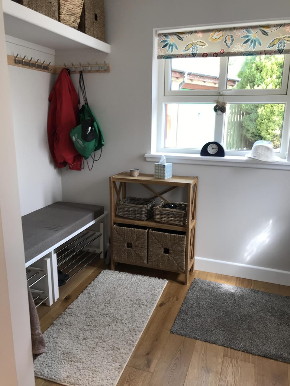 Space for boots, shoes and plenty of jackets!
